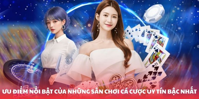 Ưu điểm nổi bật của những sân chơi cá cược uy tín bậc nhất